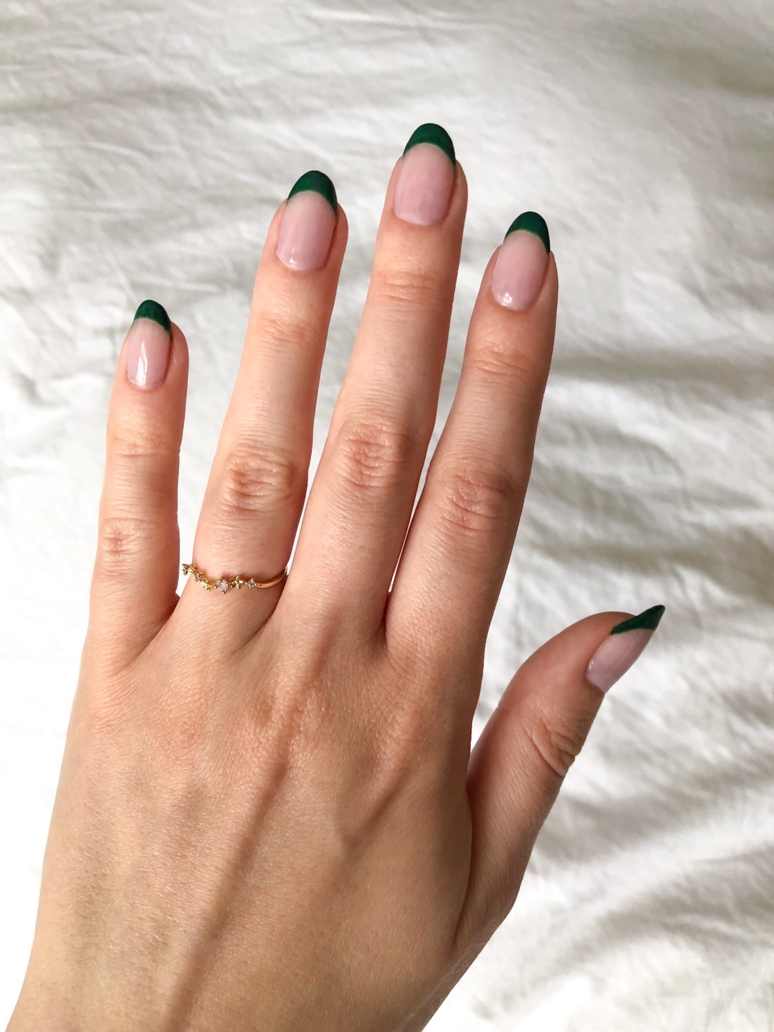 Autumn French Tip Nail Design