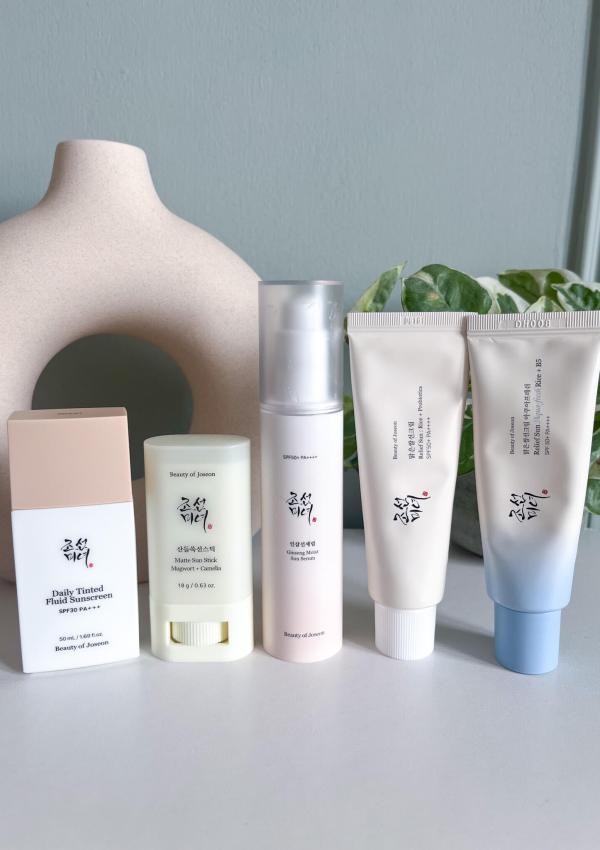 Beauty of Joseon sunscreen collection